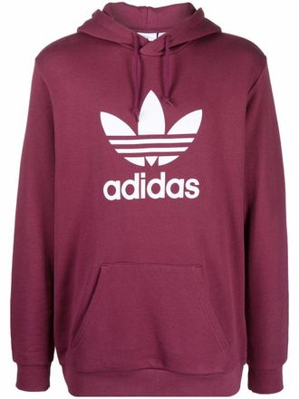 adidas Adicolor Classics Trefoil hoodie - men - Cotton - M - Pink