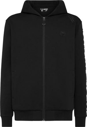 Plein Sport Hoodies & sweatvesten, Heren, Zwart, 4Xl, Katoen, Hoodie Sweatshirt