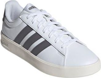 adidas Grand Court Sneaker in White/Grey Four/White at Nordstrom Rack, Size 11.5