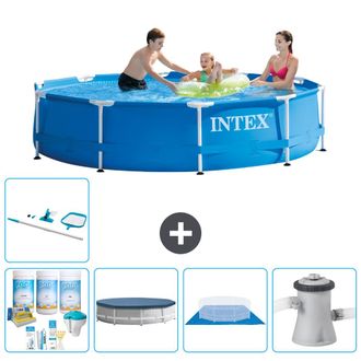 Intex Piscina Con Estructura Redonda - 305x76 Cm - 7-piezas S20411