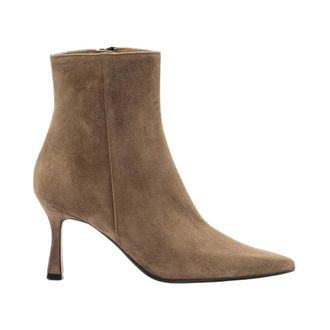 Roberto Festa Milano Heeled Boots, female, Brown, 6 UK, Tronchetto