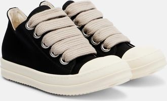 Rick Owens Jumbolace denim sneakers