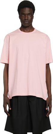 Comme Des Gar&ccedil;ons Logo Cotton Jersey T-Shirt