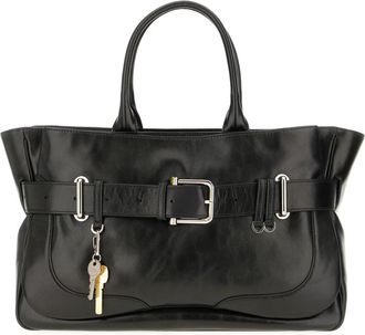 Osoi Tote Brocle - Dames - Handtassen - Zwart - ONE Size - Katoen - Tassen
