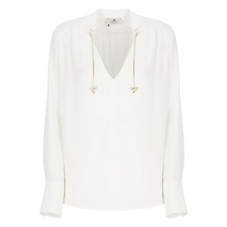 Elisabetta Franchi Donna, Camicette, Beige, L, new