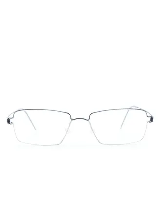 Lindberg Tim U13 rectangle glasses - unisex - Titanium - 55 - Blue