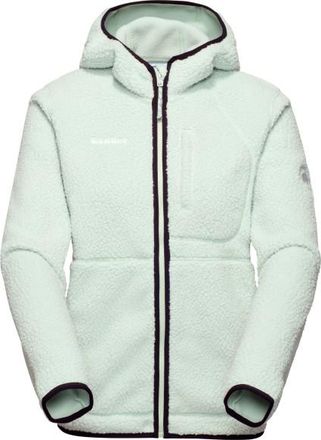 Mammut Falera Pro ML Hooded Jacket Fleecejacke f&uuml;r Damen | grau/wei&szlig;