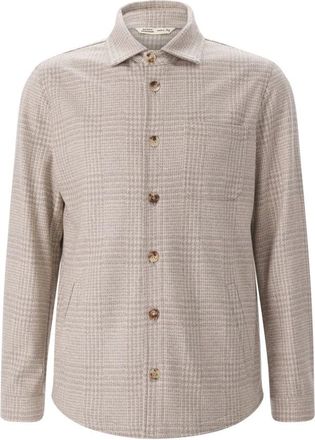 Maurizio Baldassari Overshirt Solferino - - Jackets - Uomo - Beige - XL