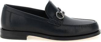 Ferragamo Teatro Loafers - Heren - Loafers - Zwart - 43 EU - Leer - Schoenen