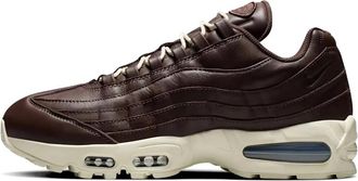 Nike Air Max 95 Big Bubble Leather - Heren - Hardloopschoenen - Bruin - 40 1/2 EU - Leer - Fitness