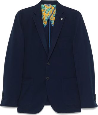 Manuel Ritz Blazer monopetto - Blu