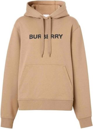 Burberry Cotton Logo Relaxed-Fit Hoodie, Size X-Small