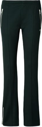 Lacoste Flared Hem Zipper Accents Straight-Leg Pants