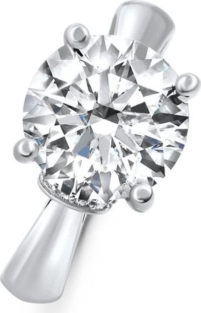 Pompeii3 Certified 2.10 - 6.10Ct Diamond Engagement Ring 14k Gold Lab Grown