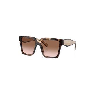 Prada 24Zs 07R0A6 Zonnebril - Dames - Accessoires - Bruin - Maat: 56 MM Polyamide