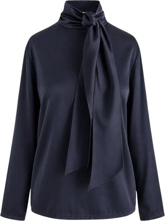Jucca Blouse - Dames - Blouses - Blauw - M - Overhemden