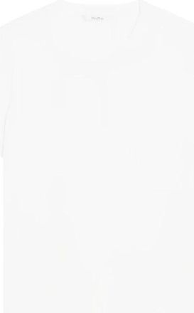 Max Mara Tops, Dames, Wit, S, Katoen, T-shirt
