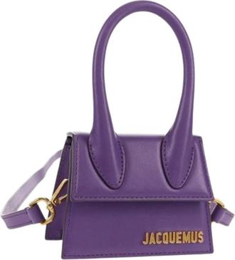 Jacquemus Pre-owned Mini Bags, female, Purple, Size: ONE SIZE Pre-owned Mini Bag