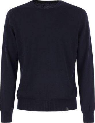 Fay Wool Crew-neck Pullover