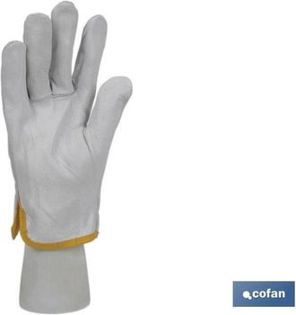 cofan Cofan - Guantes Estilo Conductor De Piel De Cabrito De Perfecta Adaptaci&oacute;n Y Tacto Excelente En Pack De 12 Unidades T-8 (12 Pares)