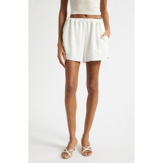 Ramy Brook Anaya Shorts in Ivory at Nordstrom, Size Xx-Small