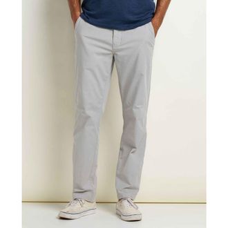 Toad & Co Mens Mission Trek Slim Chino in Basalt at Nordstrom, Size 30 X 32