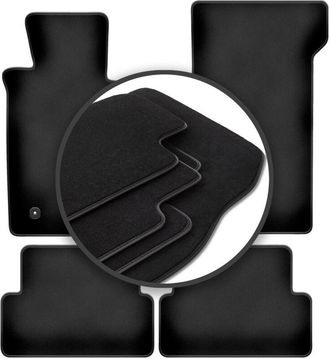 OEM Alfombrillas Premium Para Mercedes Sl R107 Con Catalizador Coup&eacute;, Cabrio (1985-1989)