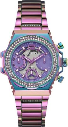 Guess Multicolor roestvrijstalen analoge quartz horloge - Dames - Horloges - Veelkleurig - ONE Size - Accessoires