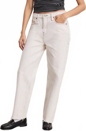 Good American Good Standard Straight Jeans In Pearl
