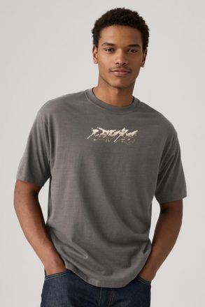 Levi's Graphic Vintage Tee - Uomo - L - Grigio / Smoked Pearl