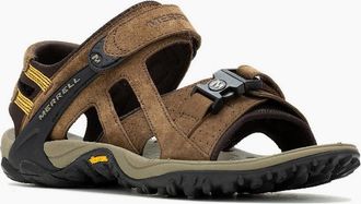 Merrell Mens Merrell Kahuna III Suede Mens Espresso Sandals - Brown - Size: 10