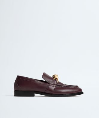 Bottega Veneta Mocassini Astaire - Bordeaux - Donna - 35