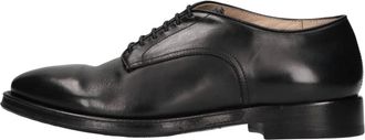 Alberto Edison Derby - Dames - Veterschoenen - Zwart - 38 1/2 EU - Leer - Schoenen