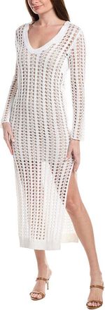 Brunello Cucinelli Knit Linen & Silk-Blend Sweaterdress