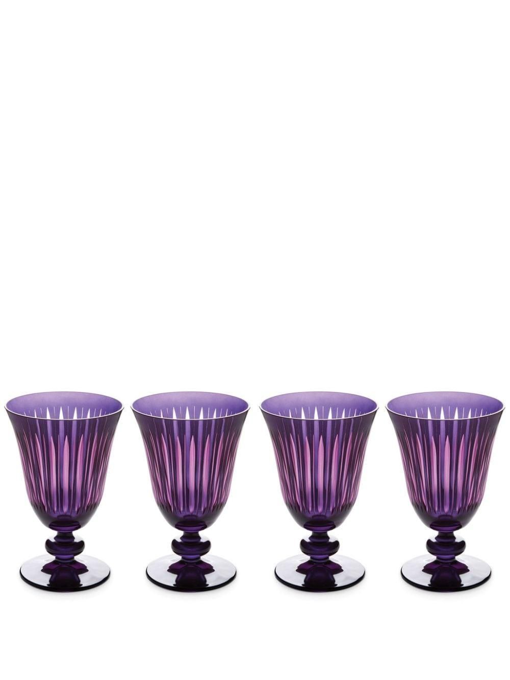 Lot De 6 Verres à Eau Colorés Leonardo Optic - 215 Ml, Lavables Au Lave-vaisselle, Multicolore