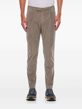 Pantaloni Torino pleated zip-fly regular trousers - Neutrals