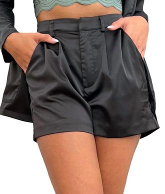 Glam All Of The Lights Shorts In Black