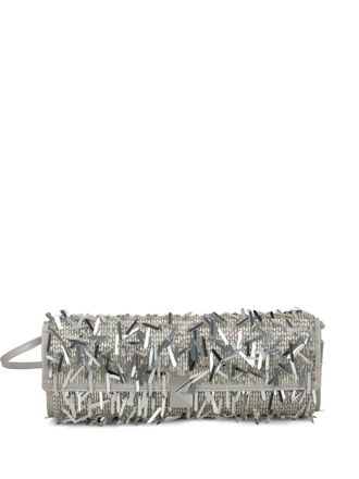 Kate Spade New York mini Deco embellished shoulder bag - women - Calf Leather - One Size - Neutrals