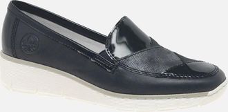 Rieker Womens Glimmer Womens Shoes - Black - Size: 7.5