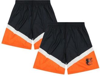 Foco Mens FOCO Black/Orange Baltimore Orioles Colorblocked Shorts at Nordstrom, Size Xx-Large