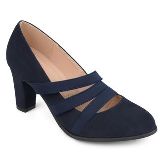 Journee Collection Women & apos;s Comfort Loren Medium and Wide Width Pumps