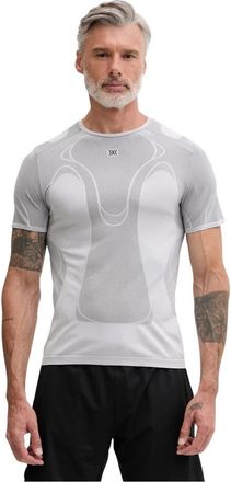 X Bionic Xceed Run Perform Shirt - Heren - Sportshirts - Grijs - L - Polyester - Fitness