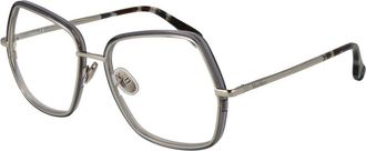 Max Mara Silver Metal Glasses Womens (Frames)