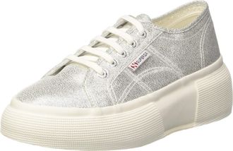 Superga Womens 2287-lamew Gymnastics Shoes, Silver (Grey Silver 031), 8 UK