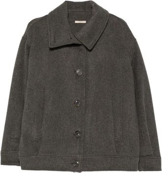 Sessun Button-up Collared Jacket