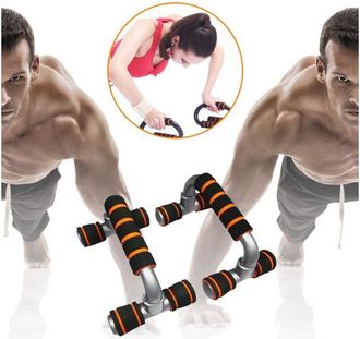 Trade Shop Trade Shop - Soporte Para Flexiones Asas Para Flexiones Abdominales Pecho Hombros Equipo