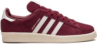 adidas Campus 80s Sporty & Rich - Merlot Cream sneakers - unisex - Leather - 13.5 - Red