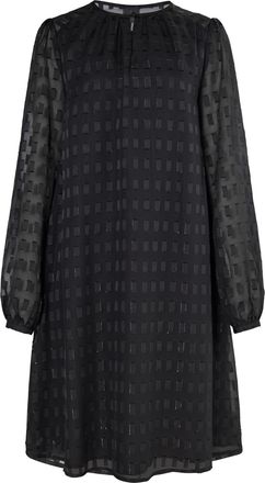 Dreimaster Dreimaster Midi-jurk met glitters Dames zwart