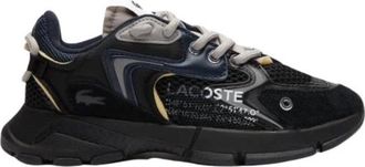Lacoste Stijlvolle L003 Neo Sneakers - Heren - Sneakers - Zwart - 47 EU - Leer - Schoenen