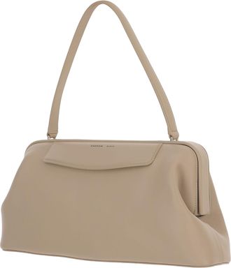 Carven Structured Rectangular Handbag with Detachable Shoulder Strap